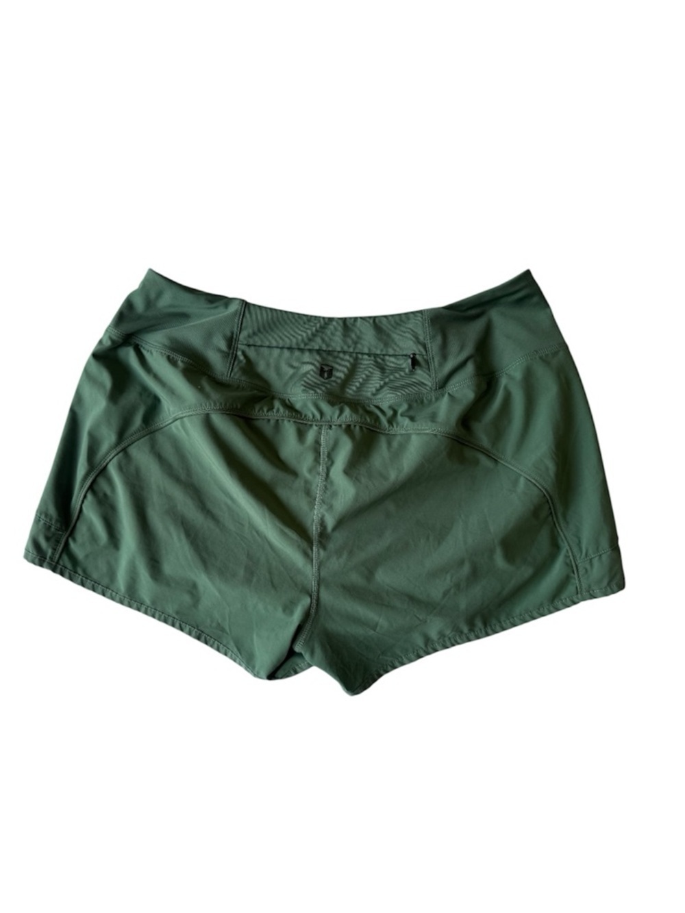 Womens  Green Performance Running Shorts Size Large - Picture 2 of 6